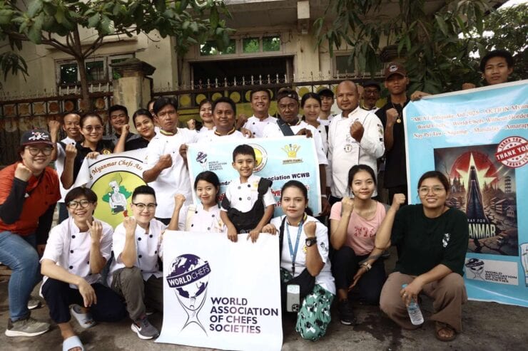 World Chefs Without Borders raises €105,000 for Myanmar earthquake relief, mobilizing chefs to support those in need