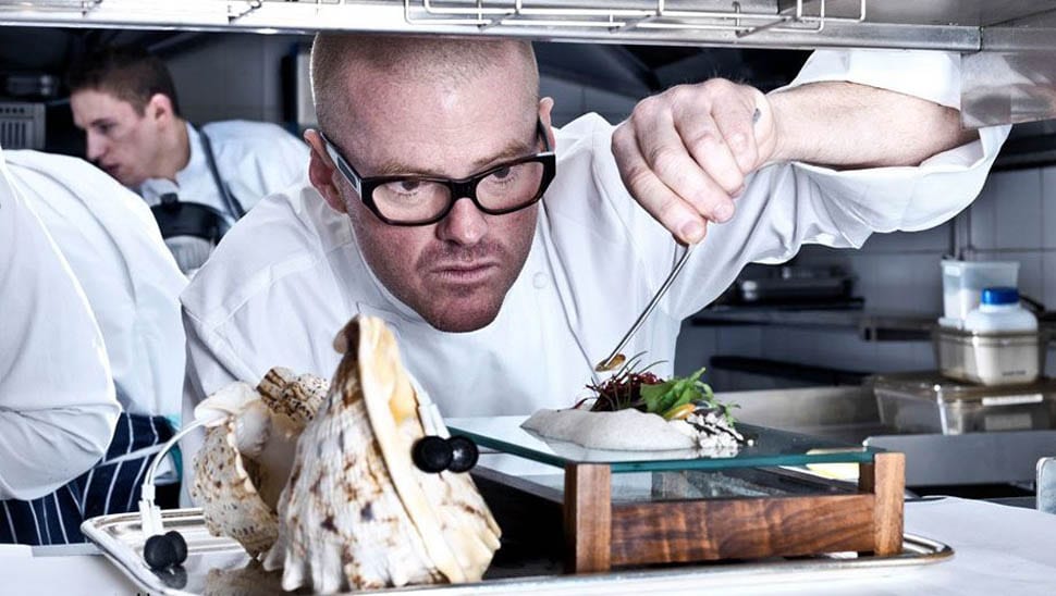 immersive dining experiences
Chef Heston Blumenthal’s (The Fat Duck) signature “Sound of the Sea” dish