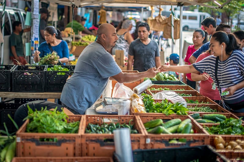 seasonal farmers market