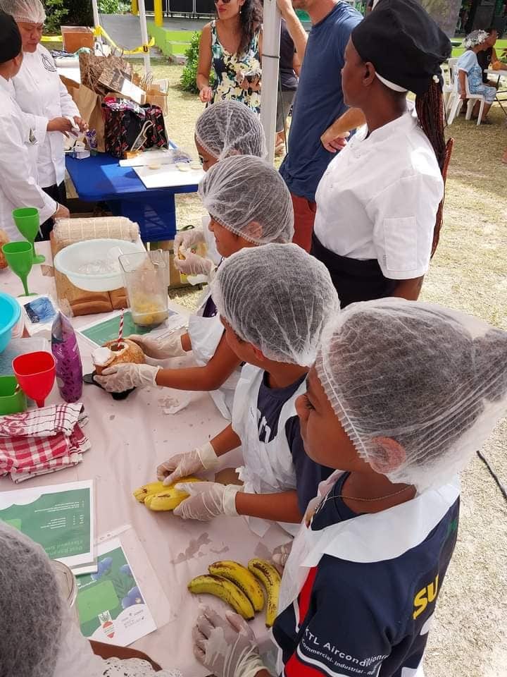 cooking class with kids