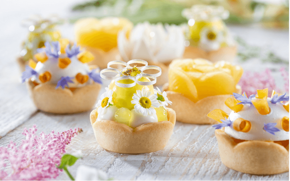 flower tartelettes