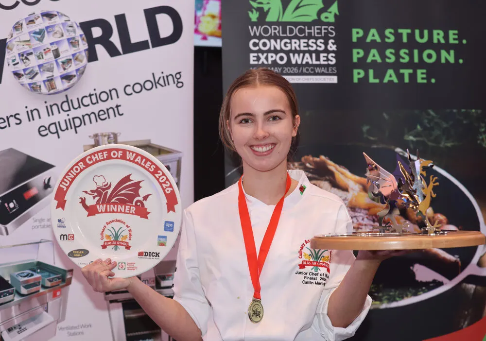 Teenager takes home Junior Chef of Wales title the day after her 19th birthday