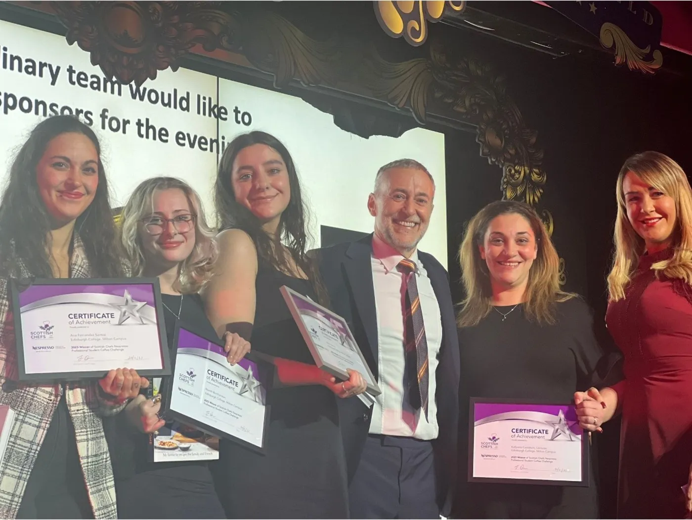 Scottish Chefs Celebrates 30th Anniversary with Nespresso Student Challenge