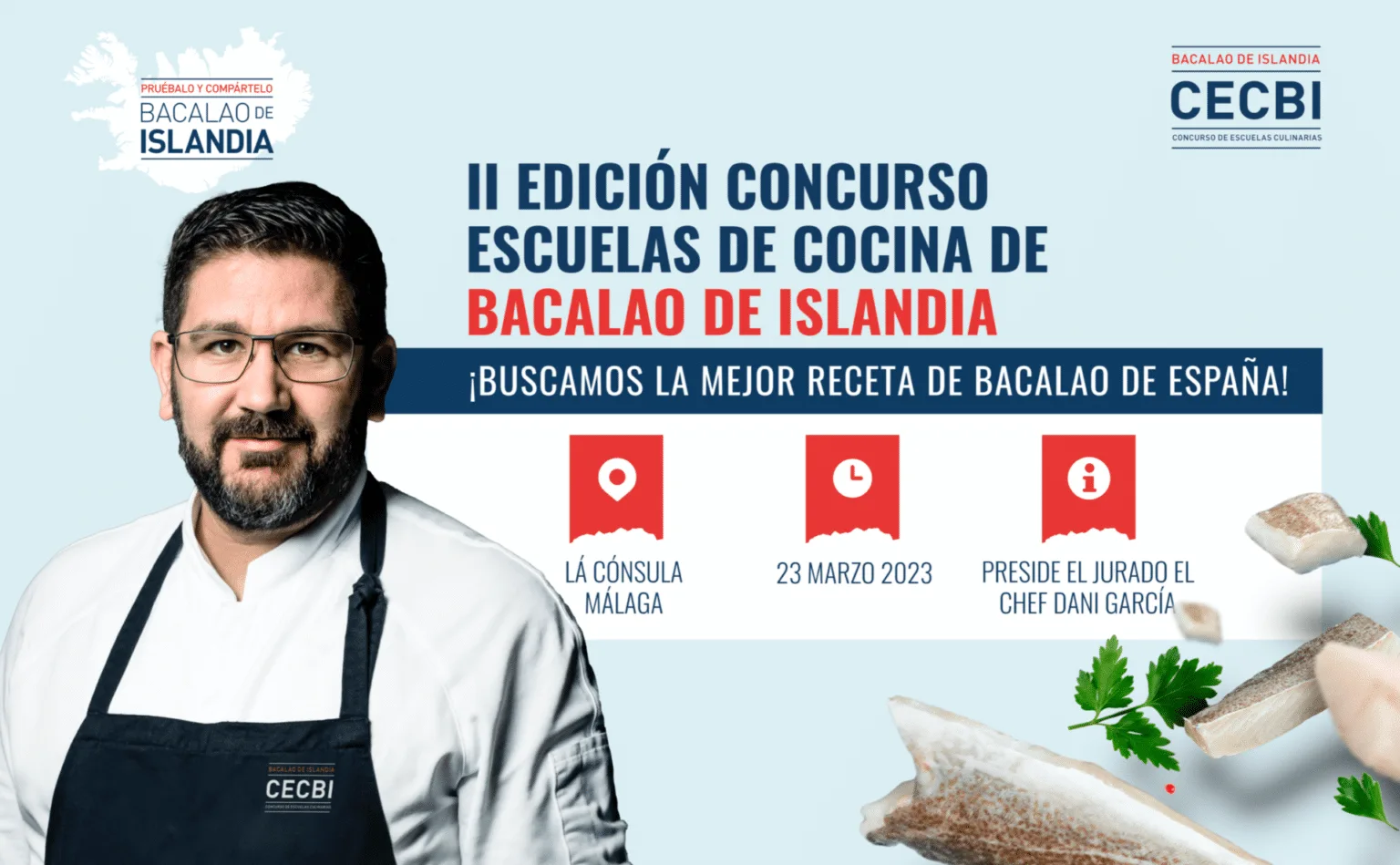 COOKING SCHOOLS COMPETITION OF ICELANDIC COD