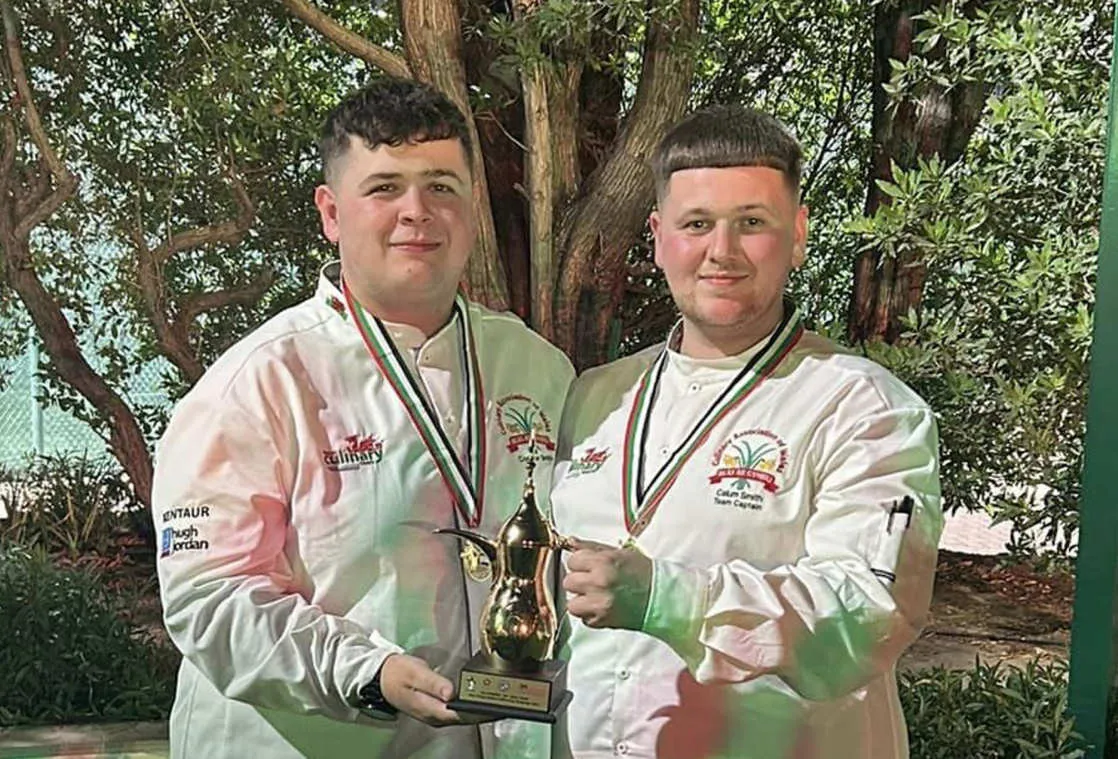 Shrewsbury chefs help Wales strike gold in Sharjah competition