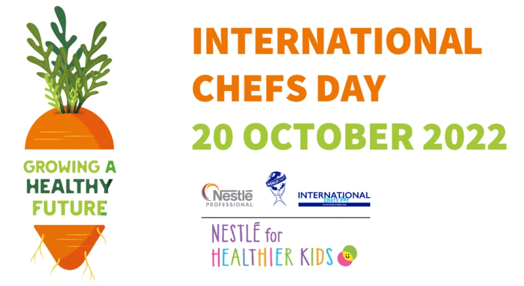 international chefs day
20 october 2022
healthier kids
growing a healthy future