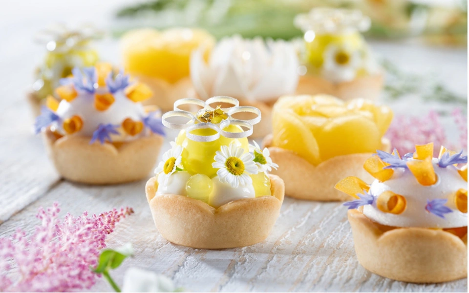 flower tartelettes
