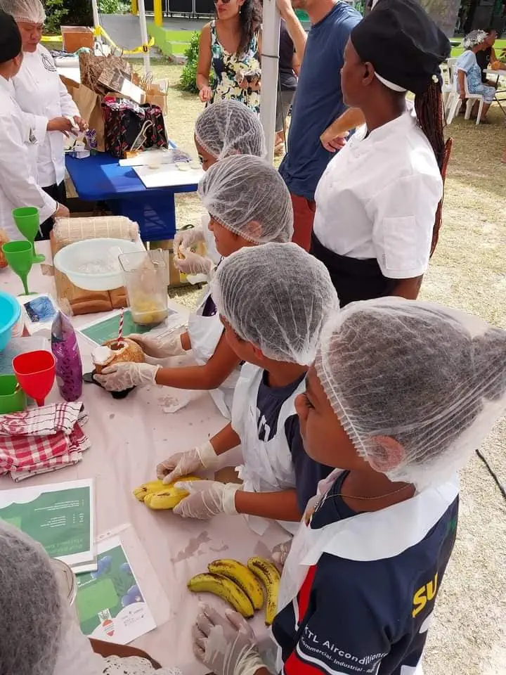 cooking class with kids