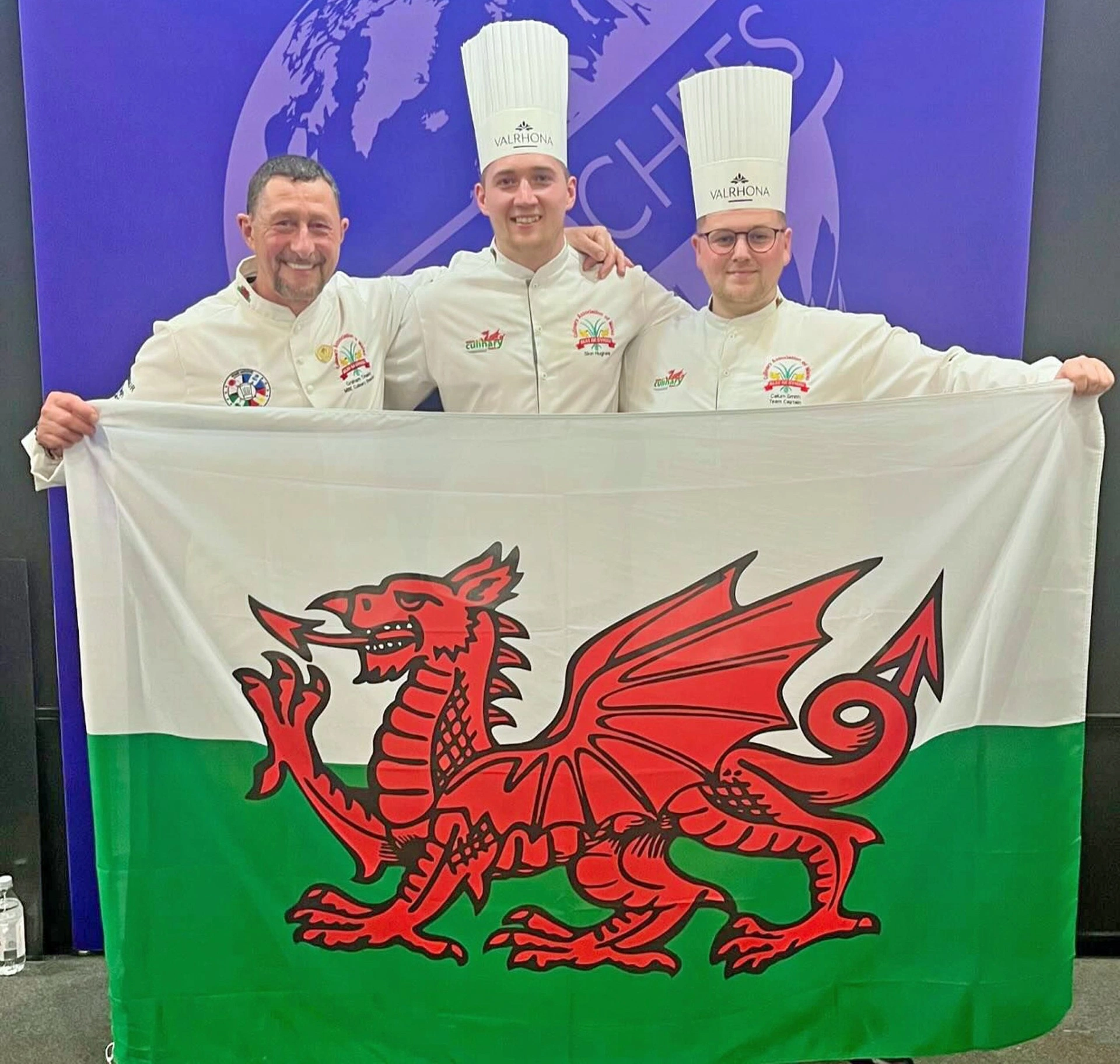 Wrexham chefs praised for performance in international event