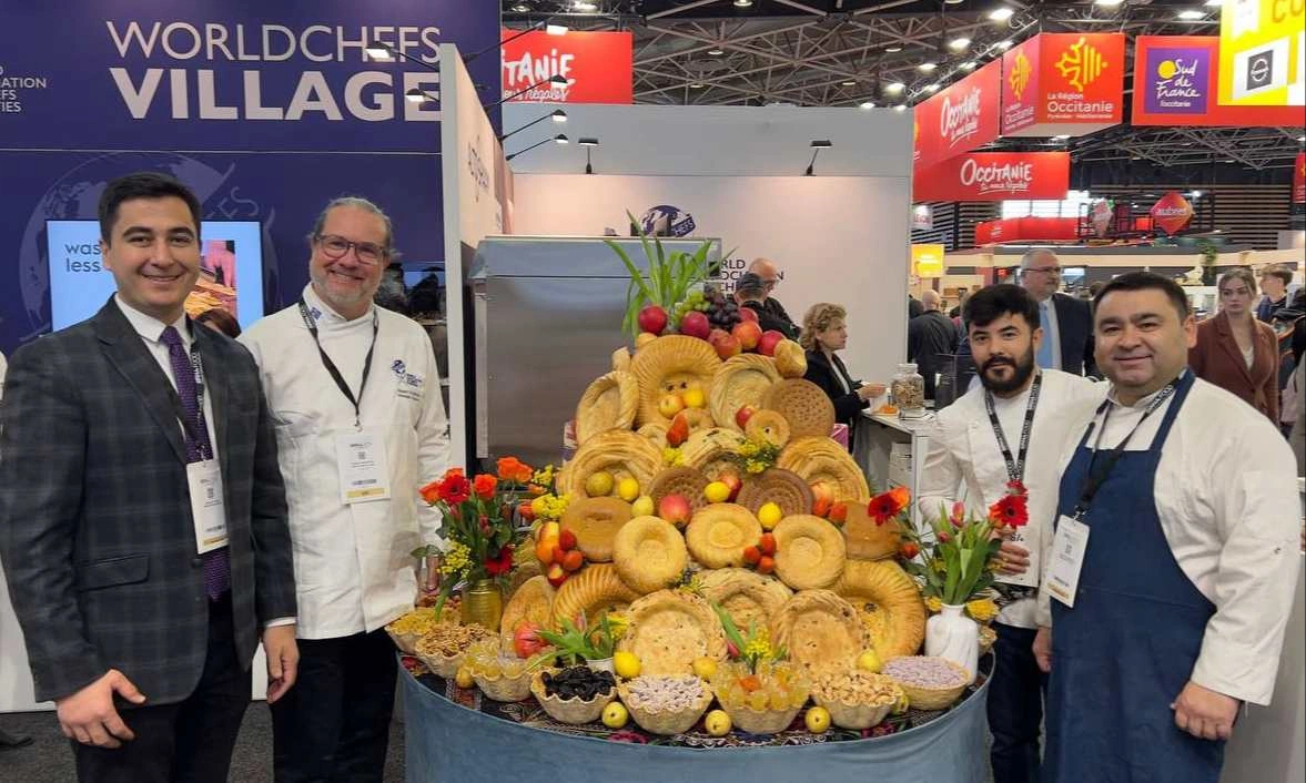 National Stand of Uzbekistan Established at the 'Worldchefs Village' International Chefs Festival